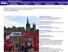 Tablet Screenshot of edinburghfestivalfringe.com